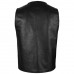 ARD Champs™ Men's Motorcycle Vest Genuine Cowhide Leather Black New Style Vest